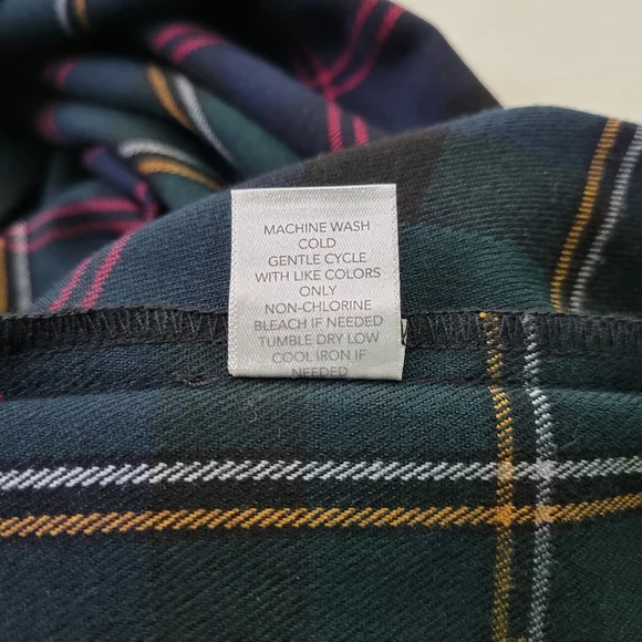 Christopher & Banks Long Holiday Plaid Skirt - Picture 6 of 6